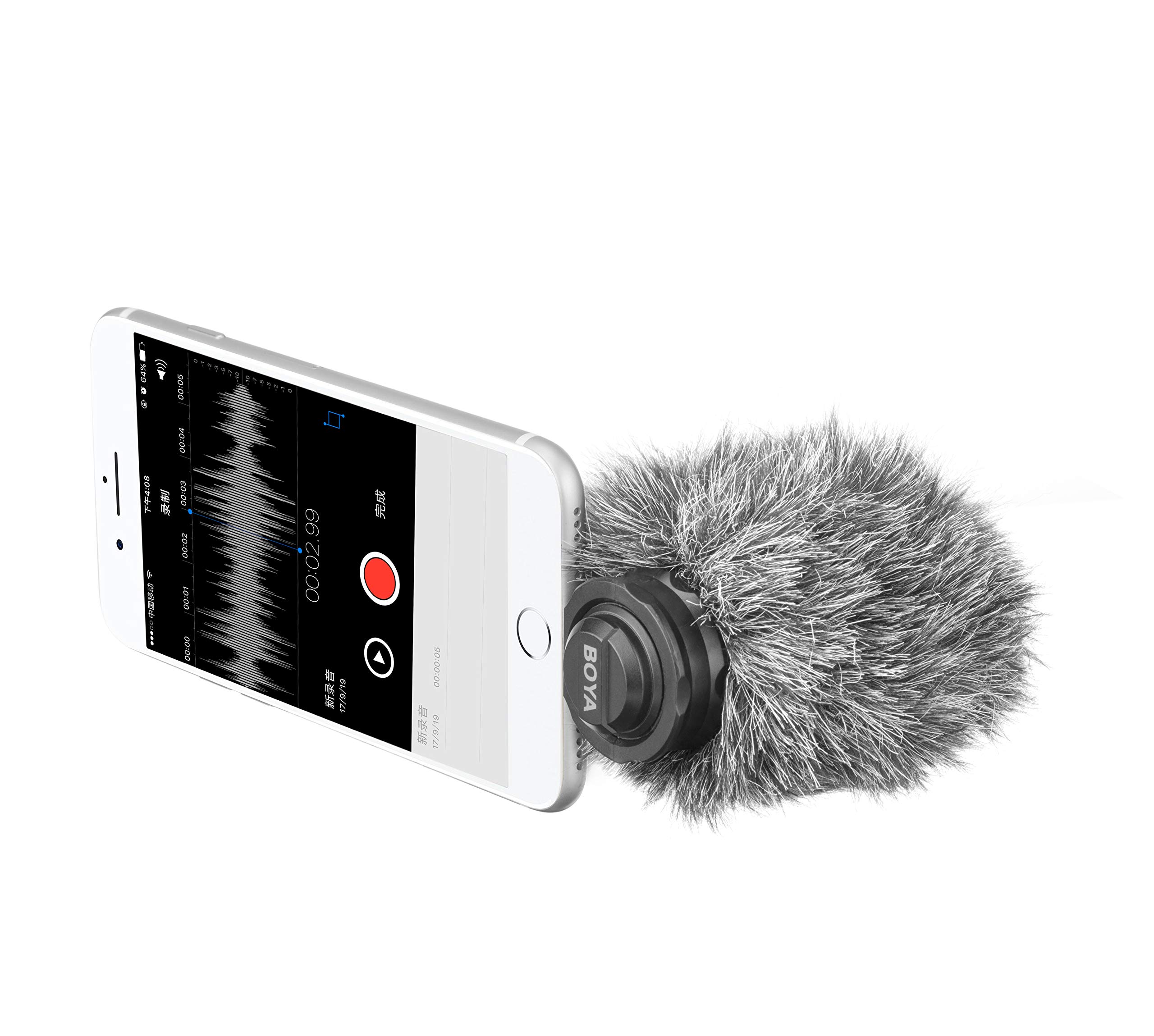 Amazon.com: BOYA Lightning Digital Stereo Microphone for iPhone